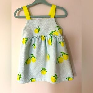 2 For $10 Zara Kids Lemon Print Sundress